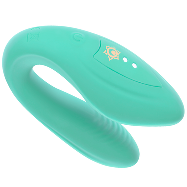 Kama Ritual Vibratore U-Shape con 2 Motori e Telecomando